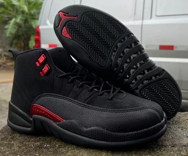 Air Jordan 12 Retro Black Metallic Red [Cheap Jordans Shoes 12 17]